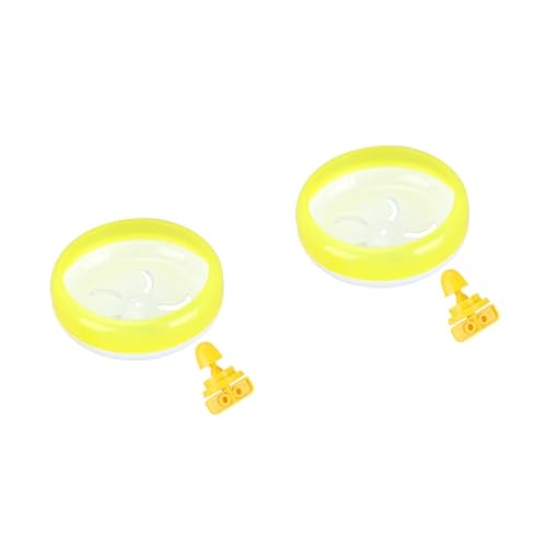 Ipetboom 2 Stück Laufrad Aus Pp Mit Breiter Passform 14 cm Laufrad Für Kleintiere Spielzeug Haustier Kein Klaffendes Geräuschloses Design Ipetboom 2 Stück Laufrad Aus Pp Mit Breiter Passform 14 cm Laufrad Für Kleintiere Spielzeug Haustier Kein Klaffendes Geräuschloses Design von Ipetboom