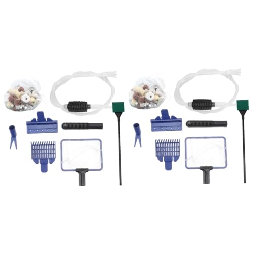 Ipetboom 2 Sets Fisch Tank Wasser Wechsler 3-in-1 Siphon Aquarium Kies Fisch Tank Reiniger Reinigung Kit Ipetboom 2 Sets Fisch Tank Wasser Wechsler 3-in-1 Siphon Aquarium Kies Fisch Tank Reiniger Reinigung Kit von Ipetboom