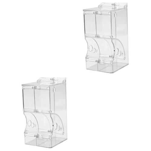 Ipetboom 2 Stücke Hamster Fütterung Schüssel Kunststoff Pet Feeder Dispenser Käfig Zubehör Sicher Einfach Und Bequem Ipetboom 2 Stücke Hamster Fütterung Schüssel Kunststoff Pet Feeder Dispenser Käfig Zubehör Sicher Einfach Und Bequem von Ipetboom