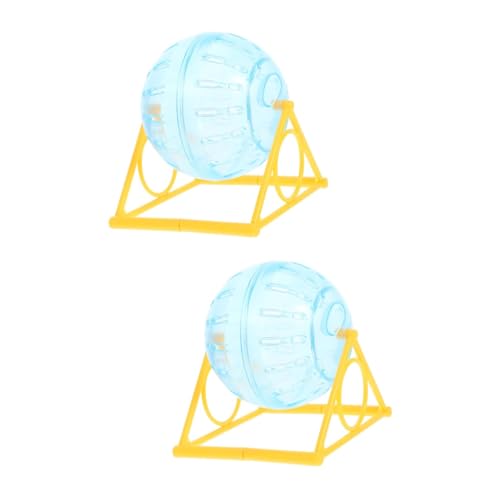 Ipetboom 2 Stücke Mini Übung Für Hamster Meerschweinchen Zwerghamster Haustier Lauf Spielzeug Sicheres Material von Ipetboom