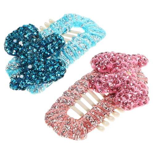 Ipetboom 2stücke Handgefertigte Haarspangen Für Kleine Hunde Süße Haarschmuck-Accessoires Für Styling Von Haustieren Für Schnauzer Yorkshire Terrier Und Bichon von Ipetboom