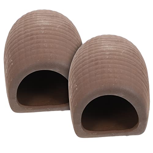 Ipetboom Aquarium Fisch Züchter Box Set Fisch Tank Dekoration Hideout Cave Realistische Lebensechte Keramik Dekorationen Ipetboom Aquarium Fisch Züchter Box Set Fisch Tank Dekoration Hideout Cave Realistische Lebensechte Keramik Dekorationen von Ipetboom