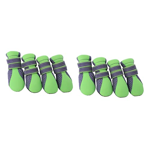 Ipetboom 2 Stücke Mesh Haustier Hund Schuhe Größe Hund Stiefel rutschfeste Sohle Laufschuhe Für Hunde Bequeme Passform Ipetboom 2 Stücke Mesh Haustier Hund Schuhe Größe Hund Stiefel rutschfeste Sohle Laufschuhe Für Hunde Bequeme Passform von Ipetboom