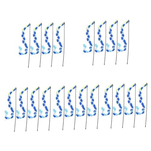 Ipetboom 5sets Interaktives Katzenspielzeug Quaste Teaser Zauberstäbe Spielzeug Geistige Körperliche Aktivität Für Indoor-Katzen 4 Stücke * 5 Ipetboom 5sets Interaktives Katzenspielzeug Quaste Teaser Zauberstäbe Spielzeug Geistige Körperliche Aktivität Für Indoor-Katzen 4 Stücke * 5 von Ipetboom