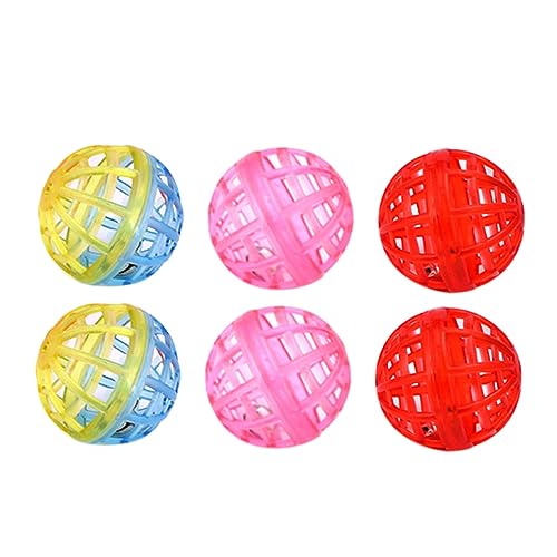 Ipetboom 20stücke Katzen Spielzeug Bälle Mit Glocken Transparente Bunte Ballspielzeuge Für Katzen Fördert Die Geistige Und Körperliche Aktivität Für Spiel Und Spaß Im Innenbereich Ipetboom 20stücke Katzen Spielzeug Bälle Mit Glocken Transparente Bunte Ballspielzeuge Für Katzen Fördert Die Geistige Und Körperliche Aktivität Für Spiel Und Spaß Im Innenbereich von Ipetboom