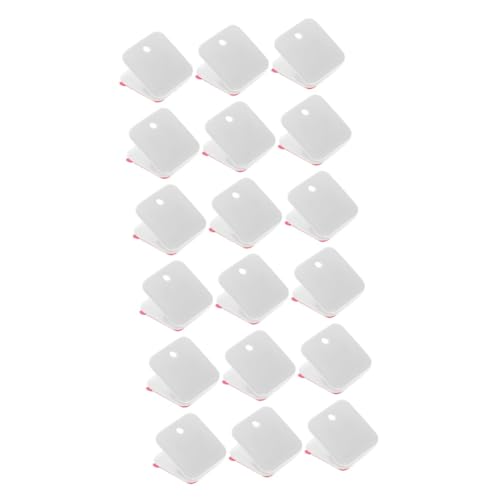 Ipetboom 24 STK Selbstklebender Haken magnetischer Haken Kleiderbügel aus Kunststoff Tapisserie kleiderständer Wandhalterung für Hundepipipads klebrige Clips drinnen Sockel Plastikclip Weiß Ipetboom 24 STK Selbstklebender Haken magnetischer Haken Kleiderbügel aus Kunststoff Tapisserie kleiderständer Wandhalterung für Hundepipipads klebrige Clips drinnen Sockel Plastikclip Weiß von Ipetboom