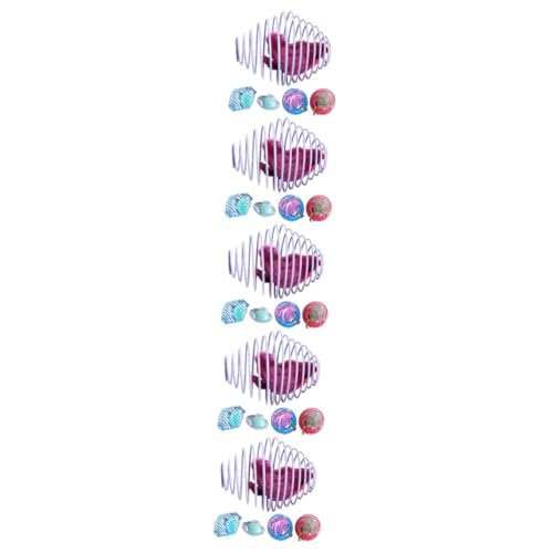 Ipetboom 25 STK Käfig Katzenspielzeug Plüsch Quietschendes Katzenspielzeug Plüschtier Spielzeuge Federkäfig- -Spielzeug Spielspielzeug für Katzen Modellieren Katze Ipetboom 25 STK Käfig Katzenspielzeug Plüsch Quietschendes Katzenspielzeug Plüschtier Spielzeuge Federkäfig- -Spielzeug Spielspielzeug für Katzen Modellieren Katze von Ipetboom