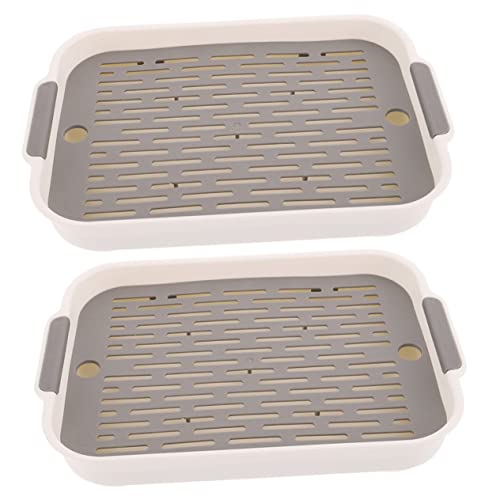 Ipetboom Haustier-töpfchen 2er-Set Meerschweinchen-Hamster-Toilette Kunststoff Katzentoilette Auslaufsicheres Design Für Den Innenbereich Ipetboom Haustier-töpfchen 2er-Set Meerschweinchen-Hamster-Toilette Kunststoff Katzentoilette Auslaufsicheres Design Für Den Innenbereich von Ipetboom