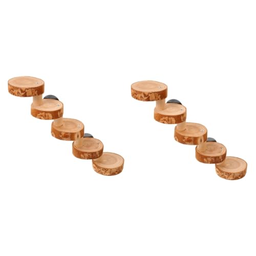 Ipetboom 2stücke Hamster Holzleiter Spielzeug Für Kleintiere Stufige Kletterleiter Für Hamster Chinchilla Und Kaninchen Sicheres Und Wiederverwendbares Kletterzubehör Für Artgerechte Ipetboom 2stücke Hamster Holzleiter Spielzeug Für Kleintiere Stufige Kletterleiter Für Hamster Chinchilla Und Kaninchen Sicheres Und Wiederverwendbares Kletterzubehör Für Artgerechte von Ipetboom
