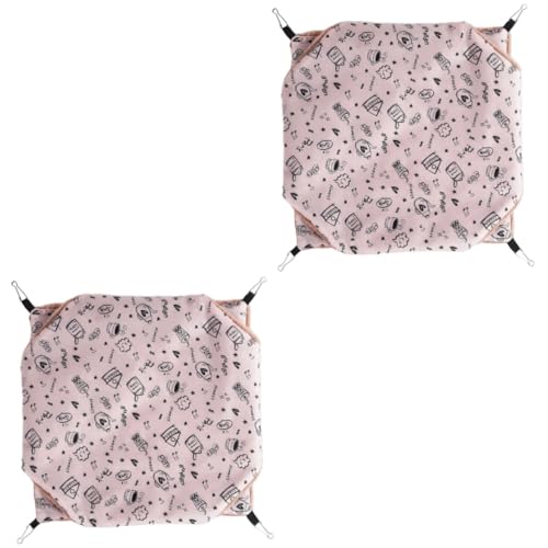Ipetboom 2 Stücke Haustier Hängematte Hamster Hängen Nest Tunnel Schaukel Plüsch Material Für Geeignet Für Meerschweinchen Eichhörnchen Ipetboom 2 Stücke Haustier Hängematte Hamster Hängen Nest Tunnel Schaukel Plüsch Material Für Geeignet Für Meerschweinchen Eichhörnchen von Ipetboom