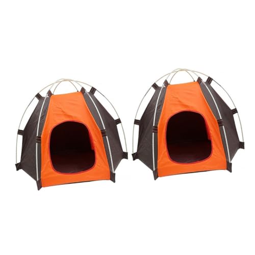 Ipetboom 2 Stücke Haustier Schlafen Bett Im Freien Hund Katze Zelt Oxford Stoff und Tabernacle Ipetboom 2 Stücke Haustier Schlafen Bett Im Freien Hund Katze Zelt Oxford Stoff und Tabernacle von Ipetboom