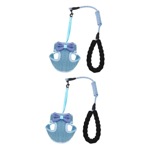 Ipetboom 2 Stücke Katze Haustier Weste Bowknot Design Katze Brustgurt Sicher Und Bequem Für Katzen von Ipetboom
