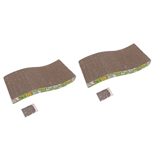 Ipetboom 2St Spielzeug aus Wellpappe Katzenkratzlounge Katzenspielzeug Spielzeuge Krallenplatte für Katzen Spielzeug für Haustiere die Katze Karton Brett greifen kratzbaum für Katzen Ipetboom 2St Spielzeug aus Wellpappe Katzenkratzlounge Katzenspielzeug Spielzeuge Krallenplatte für Katzen Spielzeug für Haustiere die Katze Karton Brett greifen kratzbaum für Katzen von Ipetboom