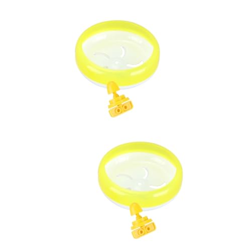 Ipetboom 2 Stücke 18cm Hamster/Übung Rad Spielzeug Mit Käfig Montage Für Tiere von Ipetboom