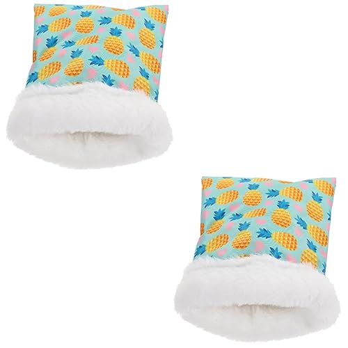 Ipetboom 2 Stücke Haustier Bett Meerschweinchen Bett Spielzeug Baumwolle Hamster Schlaf Tasche Segelflugzeug Nest Ipetboom 2 Stücke Haustier Bett Meerschweinchen Bett Spielzeug Baumwolle Hamster Schlaf Tasche Segelflugzeug Nest von Ipetboom