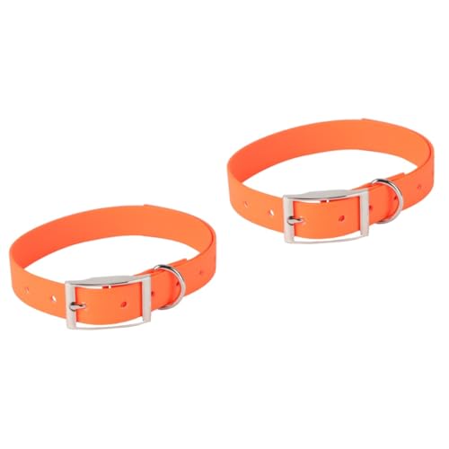 Ipetboom 2 Stücke Einstellbare Hund Kragen -medium Haustier Kragen Orange Tragen-beständig Mode Ipetboom 2 Stücke Einstellbare Hund Kragen -medium Haustier Kragen Orange Tragen-beständig Mode von Ipetboom