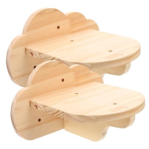 Ipetboom 2 STK Katzenwandstufen Holz Katzenregale Wandmontierte Katzenkletterregale Stabiler Katzenkletterer für Den Innenbereich Platzsparend Ipetboom 2 STK Katzenwandstufen Holz Katzenregale Wandmontierte Katzenkletterregale Stabiler Katzenkletterer für Den Innenbereich Platzsparend von Ipetboom