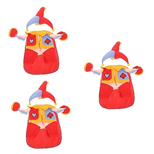 Ipetboom 3 Sets Mit Einzigartigem Clown-Aussehen Haustierfreundlich Bequem Waschbar Für Haustierfotos Ipetboom 3 Sets Mit Einzigartigem Clown-Aussehen Haustierfreundlich Bequem Waschbar Für Haustierfotos von Ipetboom
