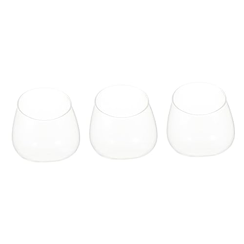 Ipetboom 3 Stück Flasche für Pflanzen Terrarium Ökologische Flasche für Mikrolandschaften Langlebig und Dekorativ für Tische und Regale für Kleine Pflanzen und Miniaturornamente Ipetboom 3 Stück Flasche für Pflanzen Terrarium Ökologische Flasche für Mikrolandschaften Langlebig und Dekorativ für Tische und Regale für Kleine Pflanzen und Miniaturornamente von Ipetboom