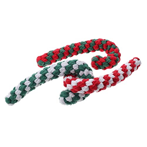 Ipetboom Sicheres Umweltfreundliches Hundeseilspielzeug 3 Stück Baumwollseil Kauspielzeug für Hunde Krückenform für Haustierspielzeug Ipetboom Sicheres Umweltfreundliches Hundeseilspielzeug 3 Stück Baumwollseil Kauspielzeug für Hunde Krückenform für Haustierspielzeug von Ipetboom