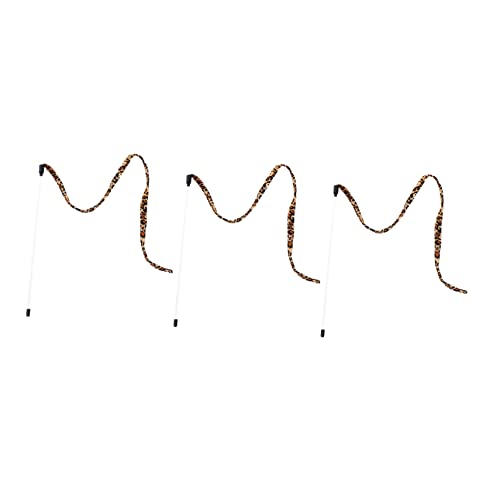 Ipetboom Leopardenmuster-Katzen-kätzchen-Paket 3er-Pack Teaser-Stick Interaktives Spiel Für Glückliche Katzen Ipetboom Leopardenmuster-Katzen-kätzchen-Paket 3er-Pack Teaser-Stick Interaktives Spiel Für Glückliche Katzen von Ipetboom