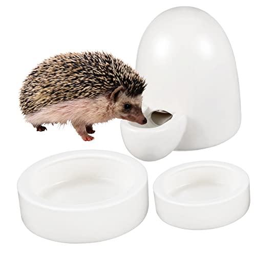 Ipetboom Wasserspender für Meerschweinchen und Hamster mit Futternapf Leicht Zu Reinigendes Design von Ipetboom