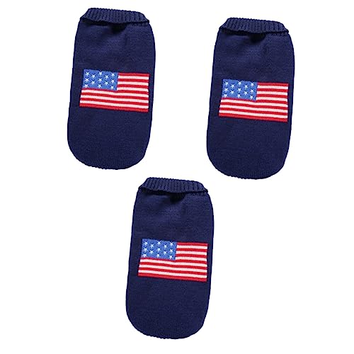 Ipetboom 3-teiliger Langlebiger Haustier-partypullover Mit Amerikanischer Flagge Für Rüden Und Hündinnen Bequeme Hundekleidung Größe L Ipetboom 3-teiliger Langlebiger Haustier-partypullover Mit Amerikanischer Flagge Für Rüden Und Hündinnen Bequeme Hundekleidung Größe L von Ipetboom