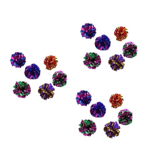 Ipetboom 36 STK Crinkle-katzenspielzeug Bälle Catcordion Kratzspielzeug Für Katzen Interaktives Katzenspielzeug Spielzeugball Katzenspielzeug Für Haustiere Bunter Rasselball Die Katze Film Ipetboom 36 STK Crinkle-katzenspielzeug Bälle Catcordion Kratzspielzeug Für Katzen Interaktives Katzenspielzeug Spielzeugball Katzenspielzeug Für Haustiere Bunter Rasselball Die Katze Film von Ipetboom