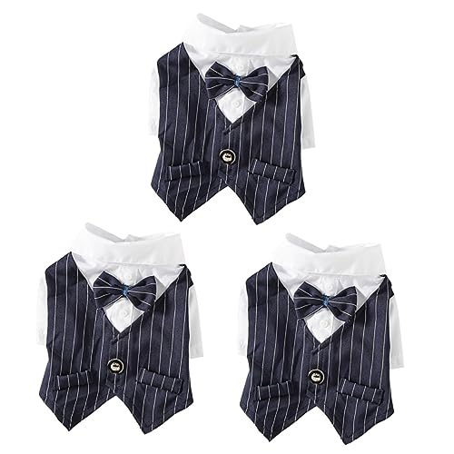 Ipetboom 3st Hund Haustier Anzug Frühling Und Sommer Hemd Kleines Hundeshirt Corgi-Shirt Business-Anzug-Hund Haustieranzug Kleine Hunde-Outfits Hundekostüme Pet-Anzug-kostü Die Katze Kleid Ipetboom 3st Hund Haustier Anzug Frühling Und Sommer Hemd Kleines Hundeshirt Corgi-Shirt Business-Anzug-Hund Haustieranzug Kleine Hunde-Outfits Hundekostüme Pet-Anzug-kostü Die Katze Kleid von Ipetboom