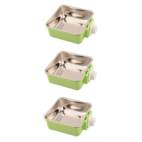 Ipetboom Futterspender Für Haustiere 3St Hundenäpfe aus Edelstahl Hundenapf Box Haustiernapf hundebox schüssel Haustierzubehör Futternapf für Haustiere hängend Geschirr Wasserschale Ipetboom Futterspender Für Haustiere 3St Hundenäpfe aus Edelstahl Hundenapf Box Haustiernapf hundebox schüssel Haustierzubehör Futternapf für Haustiere hängend Geschirr Wasserschale von Ipetboom