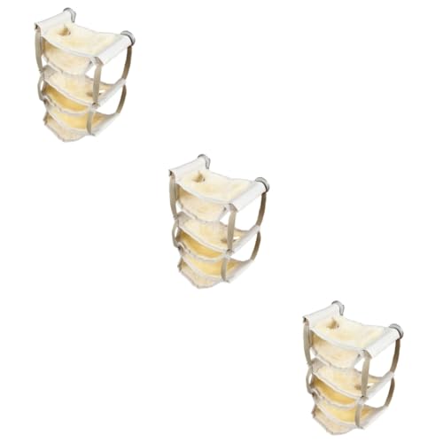 Ipetboom 3 Stücke Warme Tier Bett Multi-Schicht Hamster Hängematte Für Chinchilla Ratte Eichhörnchen Ipetboom 3 Stücke Warme Tier Bett Multi-Schicht Hamster Hängematte Für Chinchilla Ratte Eichhörnchen von Ipetboom