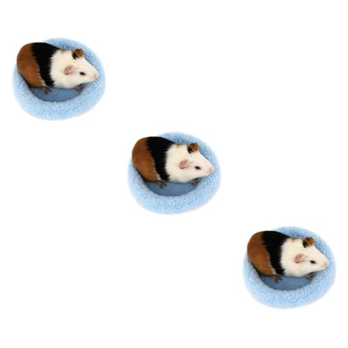 Ipetboom 3St hamsterbett Hamster Bed Pet mat Pet Cushion Guinea-Bett Futter für Meerschweinchen Hamstermatte Igel Bett Hamster-Pad-Bett Hamster Pad Haustier warme Unterlage Beschichtung von Ipetboom