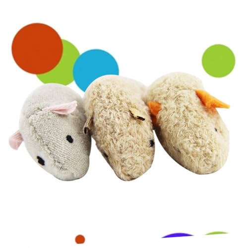 Ipetboom 3St katzenspielzeug Spielzeugkatze Haustier Plüsch beißen kleine Katze Spielzeuge Plüschtier Simulation Plüschmaus Plüschmäuse beissen Ipetboom 3St katzenspielzeug Spielzeugkatze Haustier Plüsch beißen kleine Katze Spielzeuge Plüschtier Simulation Plüschmaus Plüschmäuse beissen von Ipetboom