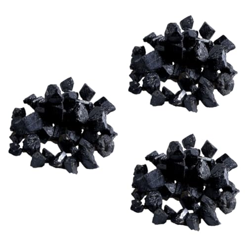 Ipetboom Naturstein 3St Heilender Edelstein Turmalin Edelstein Turmalin-Perlen Turmalin-Stein tostones Edelsteine Turmalin Kristall Turmalin für Chakra-Balance schwarzer Turmalin Ipetboom Naturstein 3St Heilender Edelstein Turmalin Edelstein Turmalin-Perlen Turmalin-Stein tostones Edelsteine Turmalin Kristall Turmalin für Chakra-Balance schwarzer Turmalin von Ipetboom