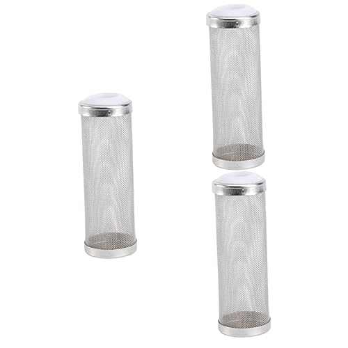 Ipetboom 3 Stücke Edelstahl Filter Tasche Für Garnelen 16mm Mesh Abdeckung Für Kanister Filter Aquarium von Ipetboom