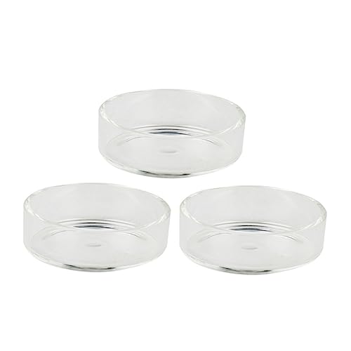 Ipetboom 3stücke Teiliges Aus Runden Futter-Schalen Aus Kristall Für Garnelen Transparentes Garnelen-futtergefäß Für Aquarien Zierde Geeignet Fische Und Reptilien Ipetboom 3stücke Teiliges Aus Runden Futter-Schalen Aus Kristall Für Garnelen Transparentes Garnelen-futtergefäß Für Aquarien Zierde Geeignet Fische Und Reptilien von Ipetboom