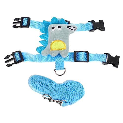 Ipetboom 4 Sätze Kaninchenleine Haustierleine Fluchtsichere Katzenleine Cartoon-häschen-Geschirr-kit Geschirrset Für Kleine Haustiere Katzenkostüm Polyester Outdoor-Produkt Reisen Der Hund von Ipetboom