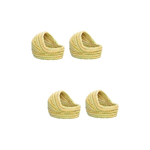 Ipetboom 2sets Mini Braid Bett Für Hamster Nest Warme Hideout Käfig 2 Stücke * 2 von Ipetboom