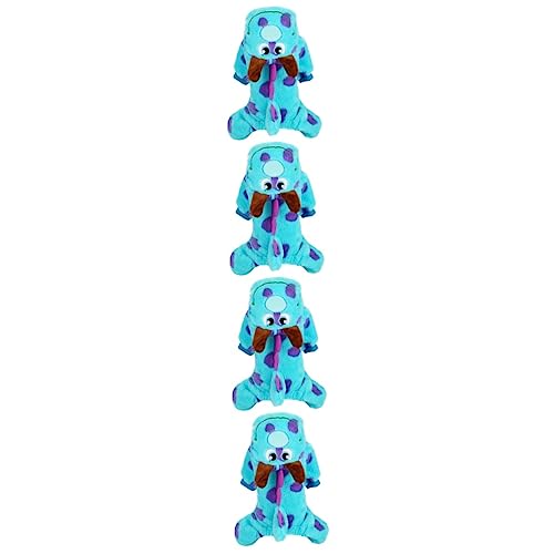 Ipetboom 4 Stück Verwandlungskostüm Für Haustiere Hunde-plüsch-Hoodies Wärmekostüm Für Hunde Hunde-Sweatshirt Hundemantel Für Kaltes Wetter Thermische Kleidung Kätzchen Korallenvlies von Ipetboom