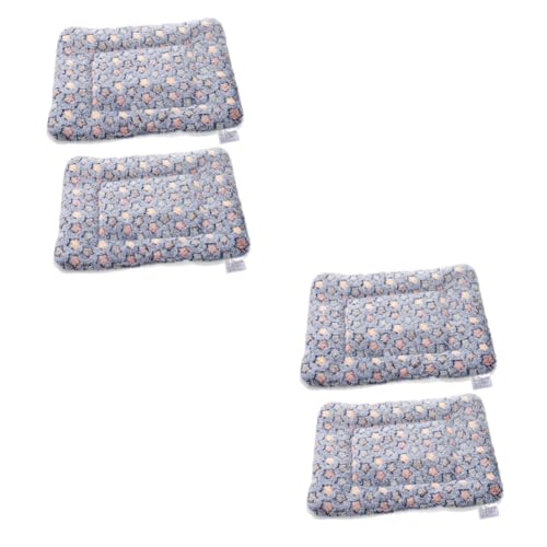 Ipetboom 2sets Puppy Pad Pet Supplies Weiche Matte Haustier Warme Bodenmatte Katze Schlafdecke 2 Stücke * 2 von Ipetboom