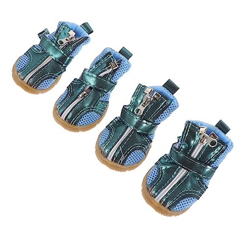 Ipetboom 4er-Pack Welpen-hundeschuhe Verstellbar Atmungsaktive Outdoor-Schuhe Für Bis Mittelgroße Hunde Heimtierbedarf 4 Ipetboom 4er-Pack Welpen-hundeschuhe Verstellbar Atmungsaktive Outdoor-Schuhe Für Bis Mittelgroße Hunde Heimtierbedarf 4 von Ipetboom