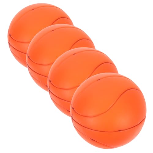 Ipetboom 4 Hundespielzeugball Kauspielzeug für Welpen interaktives quietschender basketballball Hunde, die einen Ball hüten Sportspielzeug Spielzeuge Welpenzubehör Tier von Ipetboom