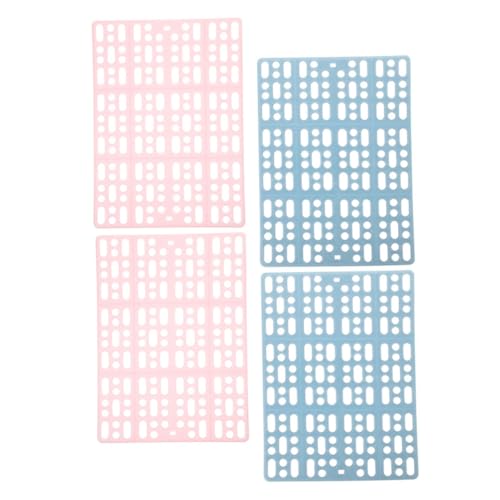 Ipetboom Matte 4 Stück Bodenmatten für Kleintiere Hasenkäfig-pad Löcher-Design Hamster-fußmatten Leicht Zu Reinigen Ipetboom Matte 4 Stück Bodenmatten für Kleintiere Hasenkäfig-pad Löcher-Design Hamster-fußmatten Leicht Zu Reinigen von Ipetboom