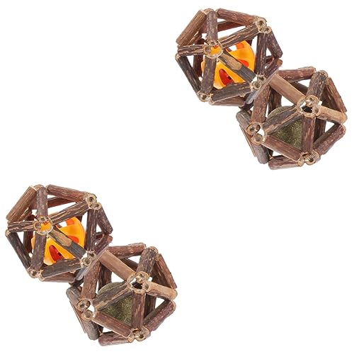 Ipetboom 4 Stück Katzenspielzeugball Katzenminze Bälle Katzenspielzeug rasseln Silberstock Spielzeuge Backenzahn-Spielzeug für Katzen Kätzchen Kauball natürlich Beißball Lieferungen Holz Ipetboom 4 Stück Katzenspielzeugball Katzenminze Bälle Katzenspielzeug rasseln Silberstock Spielzeuge Backenzahn-Spielzeug für Katzen Kätzchen Kauball natürlich Beißball Lieferungen Holz von Ipetboom