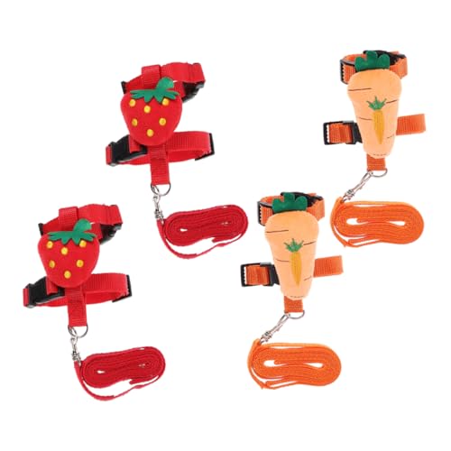 Ipetboom Geschirr-Set Für Kleine Haustiere Kaninchen-Leine-Set Verstellbares Geschirr Für Katzen Hunde Zwergkaninchen Ipetboom Geschirr-Set Für Kleine Haustiere Kaninchen-Leine-Set Verstellbares Geschirr Für Katzen Hunde Zwergkaninchen von Ipetboom