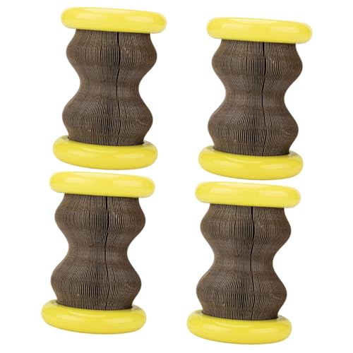 Ipetboom Kätzchen Kratzbaum Spielzeuge 4 Stück Wellpappenspielzeug Für Katzen Spielzeug Für Haustiere Schutz Wellpapier Die Katze Katzenkratzbrett Ipetboom Kätzchen Kratzbaum Spielzeuge 4 Stück Wellpappenspielzeug Für Katzen Spielzeug Für Haustiere Schutz Wellpapier Die Katze Katzenkratzbrett von Ipetboom