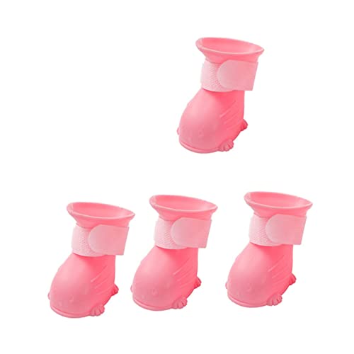 Ipetboom Welpen-Regenstiefel 4er-Pack Hunde-Regenschuhe Nicht Leicht Für Draußen Ipetboom Welpen-Regenstiefel 4er-Pack Hunde-Regenschuhe Nicht Leicht Für Draußen von Ipetboom
