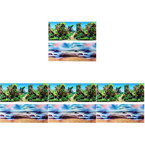 Ipetboom 4 Stück Aquarium Hintergrundpapier Aquarium Haftender Hintergrund Aquariumzubehör Aquariumhintergrund 10 Gallonen Reptiliendekor Aquarium-Plakat Haushalt Dickfilmpapier -Bild 3D Ipetboom 4 Stück Aquarium Hintergrundpapier Aquarium Haftender Hintergrund Aquariumzubehör Aquariumhintergrund 10 Gallonen Reptiliendekor Aquarium-Plakat Haushalt Dickfilmpapier -Bild 3D von Ipetboom