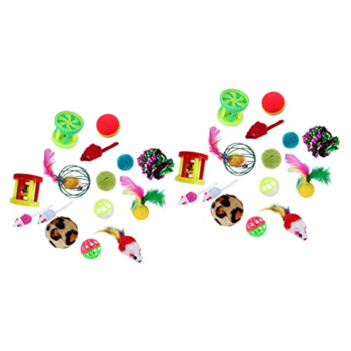 Ipetboom 48 STK Katzenspielzeug Kratzspielzeug für Kätzchen Katze spielt Spielzeug Crinkle-Bälle für Katzen Spielzeuge kratzende Spielsachen Kätzchen treten Spielzeug Feder Spree Plüsch Ipetboom 48 STK Katzenspielzeug Kratzspielzeug für Kätzchen Katze spielt Spielzeug Crinkle-Bälle für Katzen Spielzeuge kratzende Spielsachen Kätzchen treten Spielzeug Feder Spree Plüsch von Ipetboom