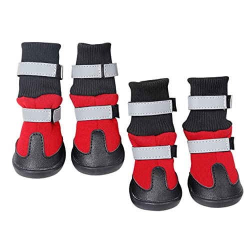 Ipetboom Sommersandalen 4Stückliefertlangeschnee-Anti-Rutsch-Schuhewelpenschutzstiefeloutdoor-Schutzpfotenschlauchhundwarmhaustierwasserdichtwinter Schneestiefel Ipetboom Sommersandalen 4Stückliefertlangeschnee-Anti-Rutsch-Schuhewelpenschutzstiefeloutdoor-Schutzpfotenschlauchhundwarmhaustierwasserdichtwinter Schneestiefel von Ipetboom